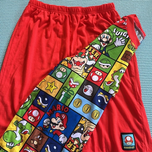 Super Mario Boy’s 2 piece Pajama Set - Picture 10 of 11